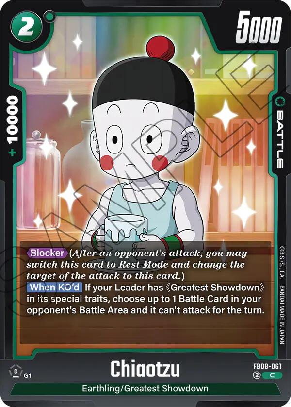 Chiaotzu [Saiyan's Pride] | Cards and Coasters CA