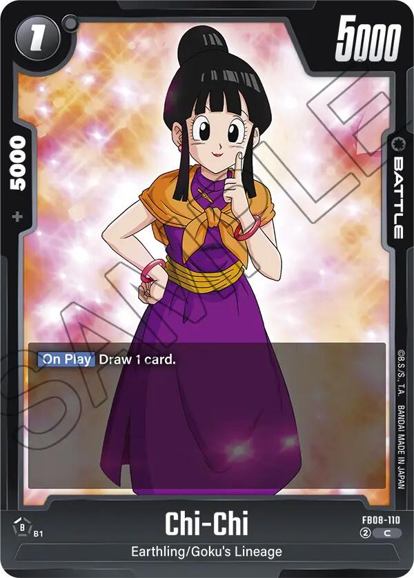 Chi-Chi [Saiyan's Pride] | Cards and Coasters CA