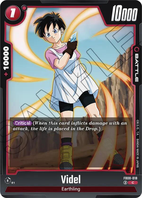 Videl (FB08-018) [Saiyan's Pride] | Cards and Coasters CA