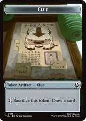 Ally (0004) // Clue (0015) Double-Sided Token [Avatar: The Last Airbender Tokens] | Cards and Coasters CA