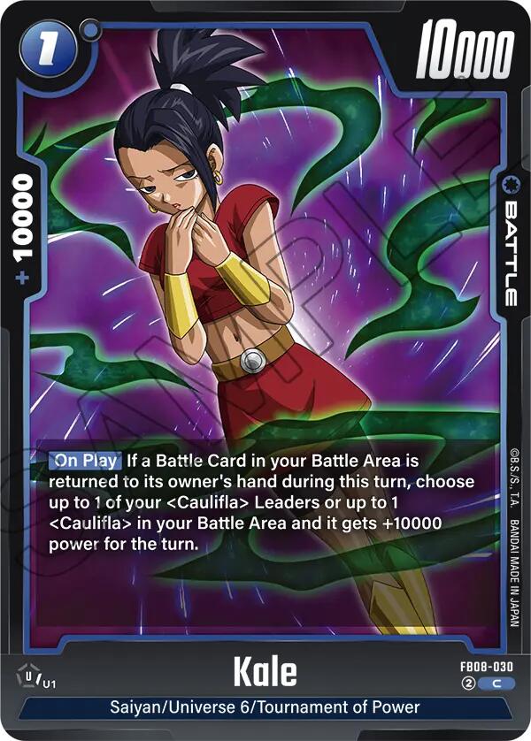 Kale (FB08-030) [Saiyan's Pride] | Cards and Coasters CA