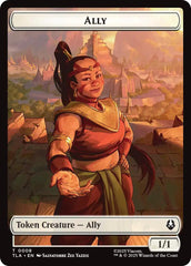 Ally (0008) // Clue (0016) Double-Sided Token [Avatar: The Last Airbender Tokens] | Cards and Coasters CA