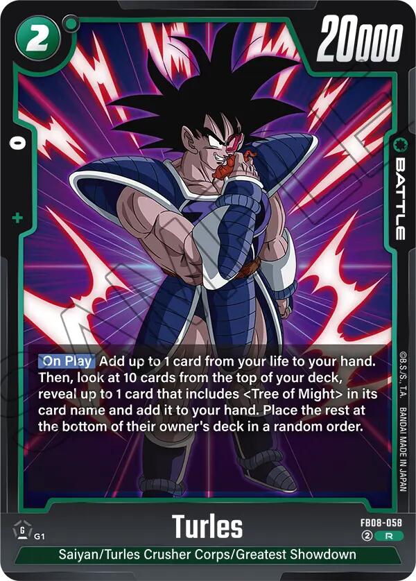 Turles (FB08-058) [Saiyan's Pride] | Cards and Coasters CA