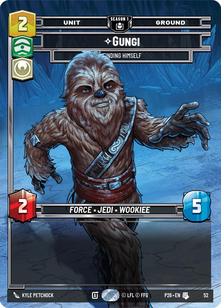 Gungi - Finding Himself (52) (52) [Sector and Regional Promos: Season 1] | Cards and Coasters CA