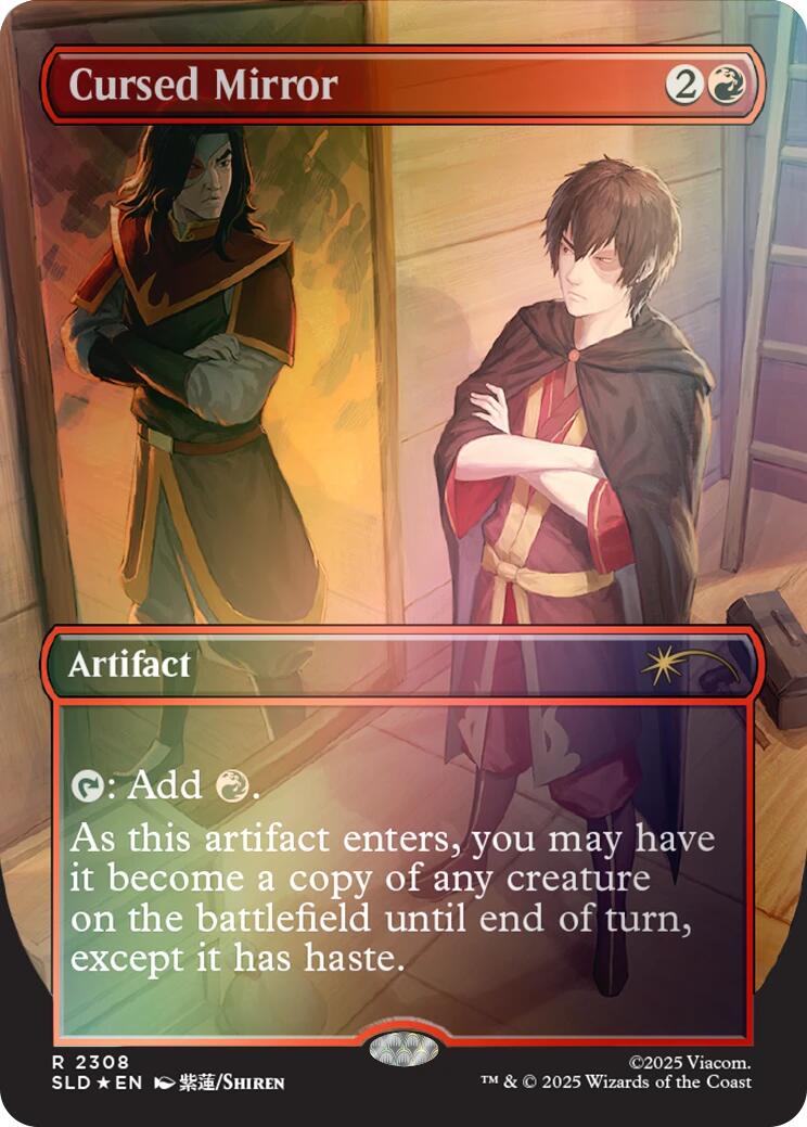 Cursed Mirror (Rainbow Foil) [Secret Lair Drop Series] | Cards and Coasters CA