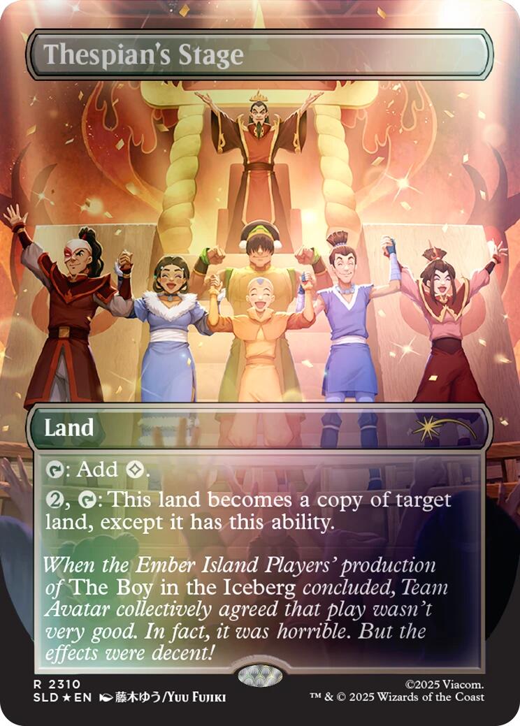 Thespian's Stage (2310) (Rainbow Foil) [Secret Lair Drop Series] | Cards and Coasters CA