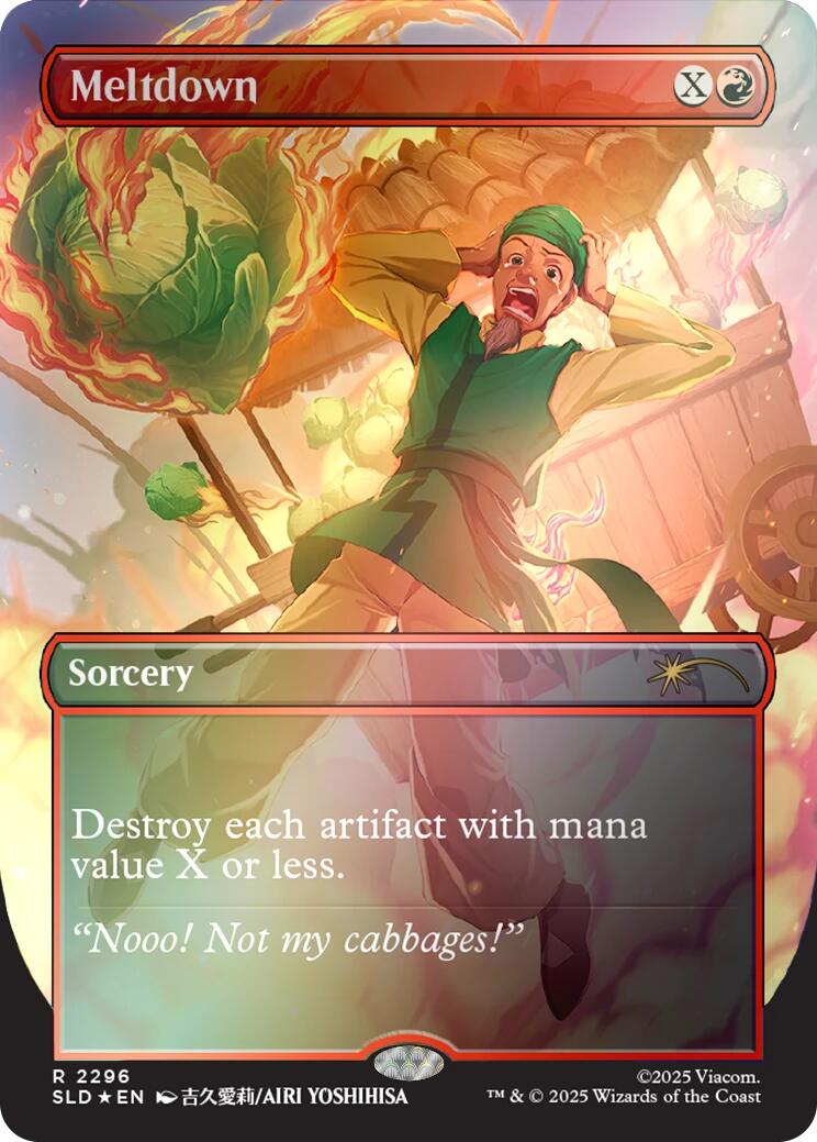 Meltdown (Rainbow Foil) [Secret Lair Drop Series] | Cards and Coasters CA