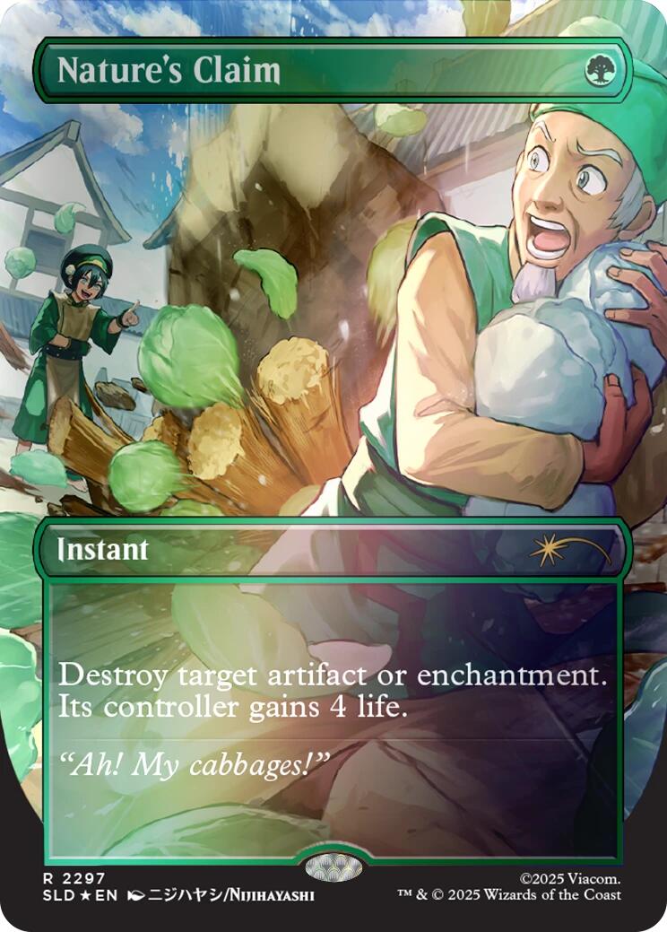 Nature's Claim (Rainbow Foil) [Secret Lair Drop Series] | Cards and Coasters CA