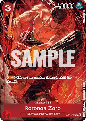 Roronoa Zoro (Parallel) [Romance Dawn] | Cards and Coasters CA