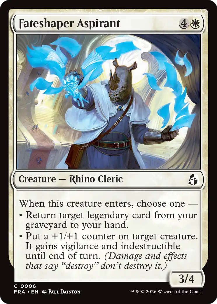 Fateshaper Aspirant [Reality Fracture] | Cards and Coasters CA
