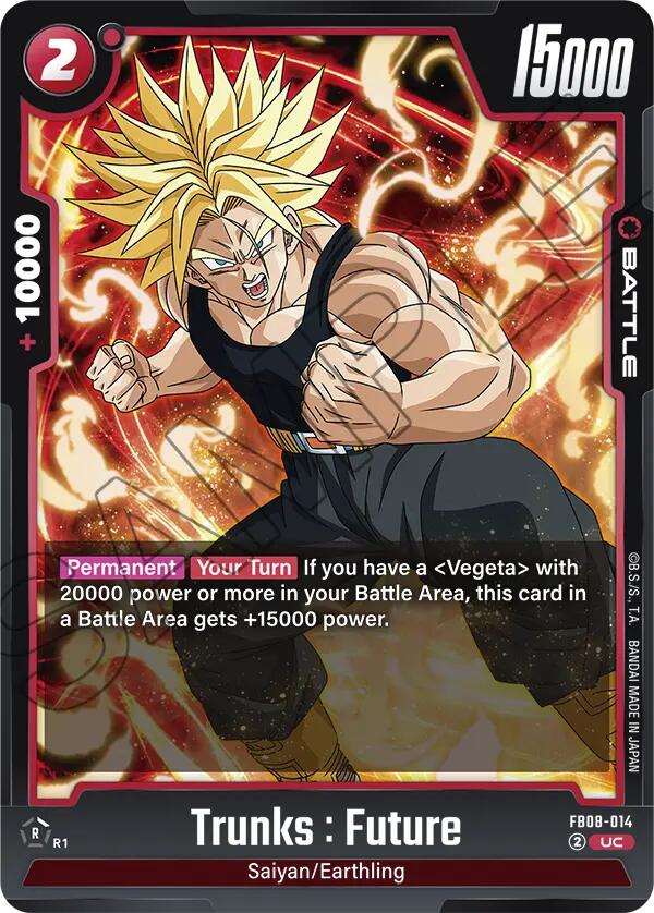 Trunks : Future [Saiyan's Pride] | Cards and Coasters CA