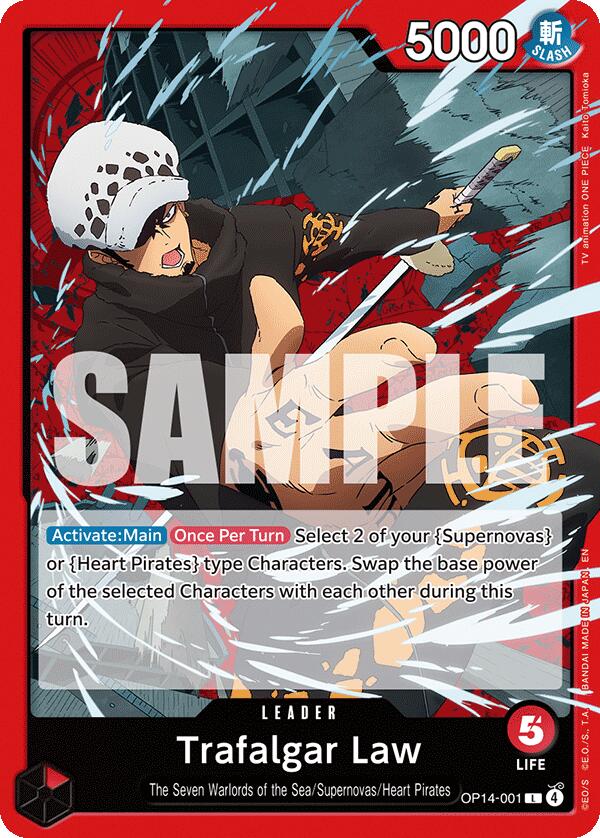Trafalgar Law [The Azure Sea's Seven] | Cards and Coasters CA
