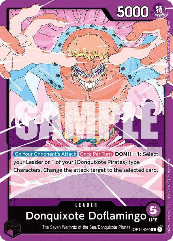 Donquixhote Doflamingo [The Azure Sea's Seven] | Cards and Coasters CA