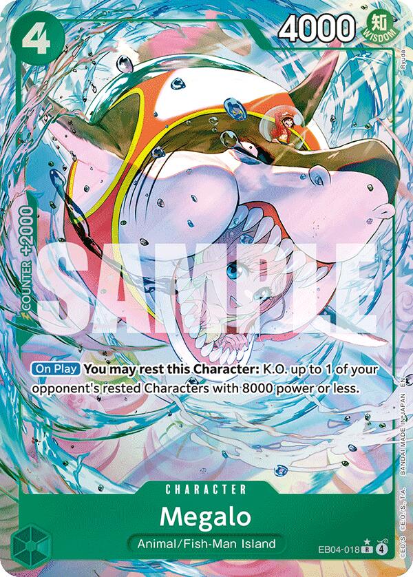 Megalo (Alternate Art) [The Azure Sea's Seven] | Cards and Coasters CA