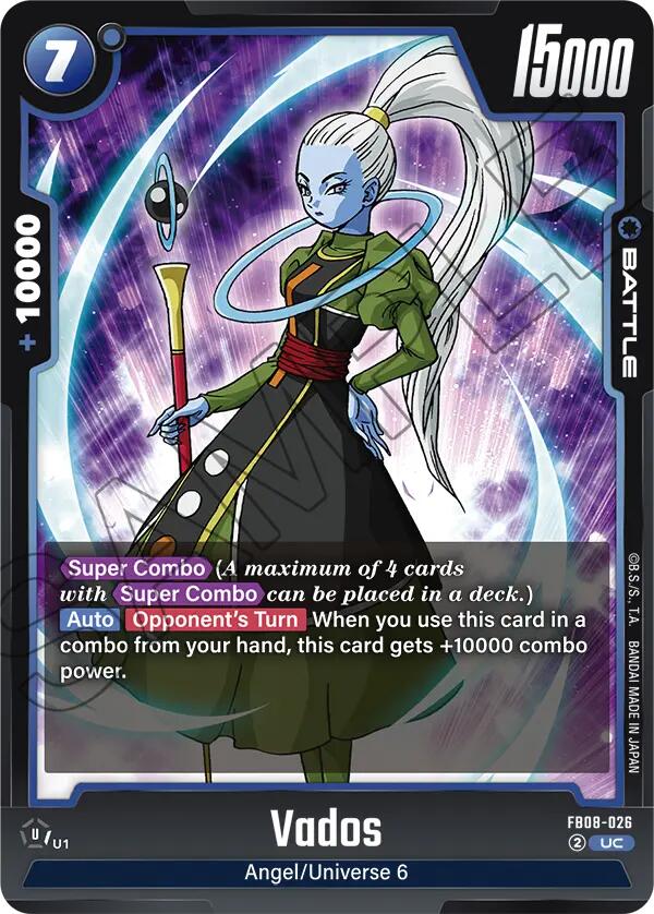 Vados [Saiyan's Pride] | Cards and Coasters CA