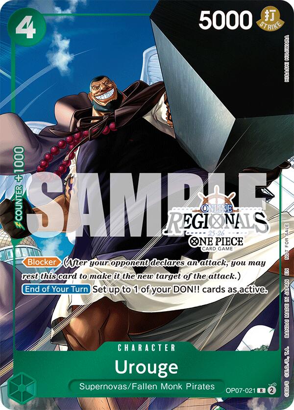 Urouge (Online Regional Participation Pack 2025 Vol.1) [One Piece Promotion Cards] | Cards and Coasters CA