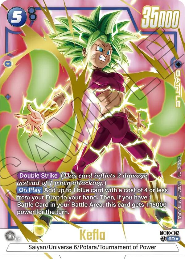 Kefla (FB08-034) (Alternate Art) [Saiyan's Pride] | Cards and Coasters CA