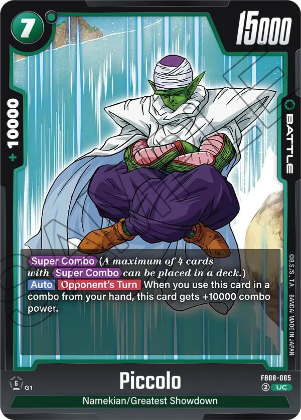 Piccolo (FB08-065) [Saiyan's Pride] | Cards and Coasters CA