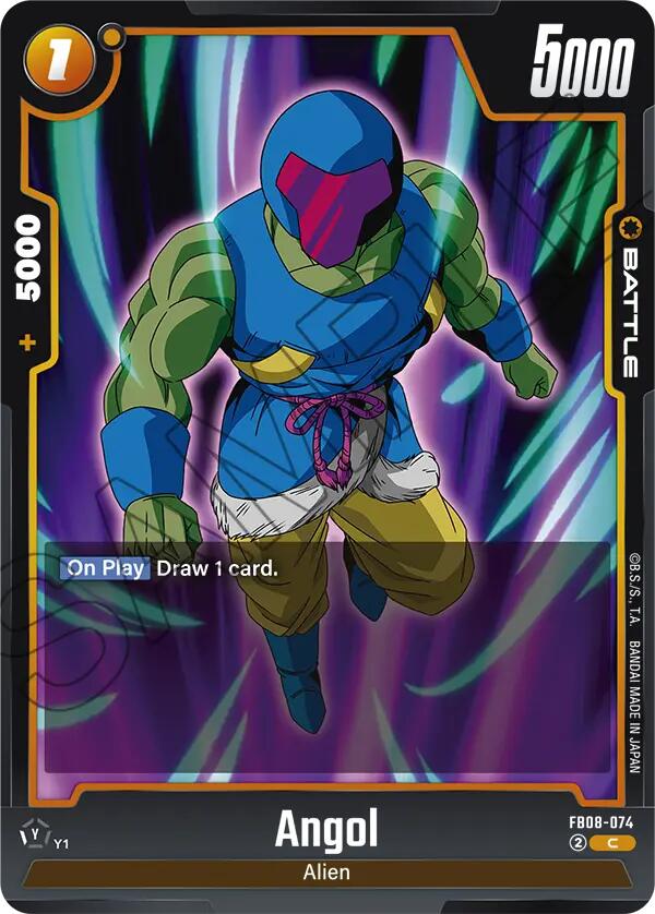 Angol [Saiyan's Pride] | Cards and Coasters CA