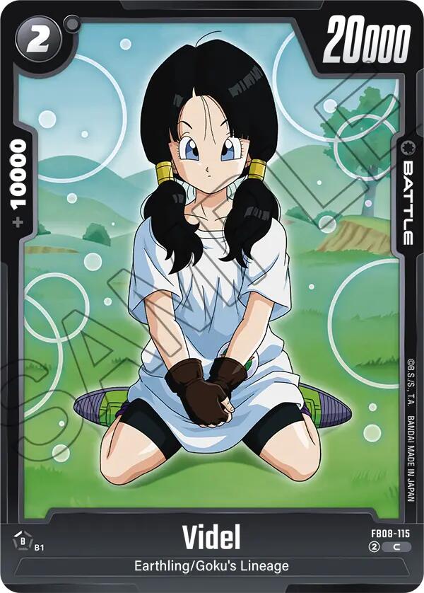 Videl (FB08-115) [Saiyan's Pride] | Cards and Coasters CA