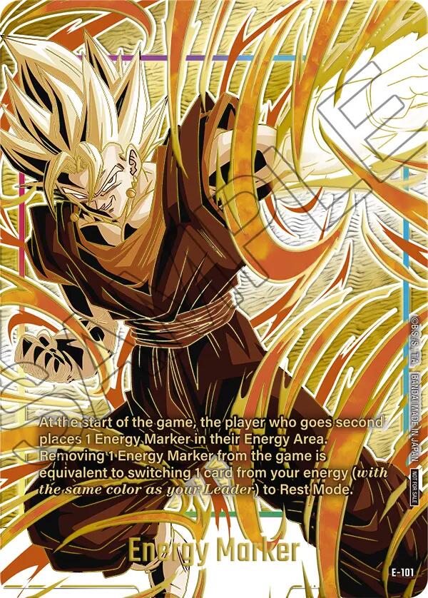 Energy Marker (E-101) [Fusion World Energy Markers] | Cards and Coasters CA