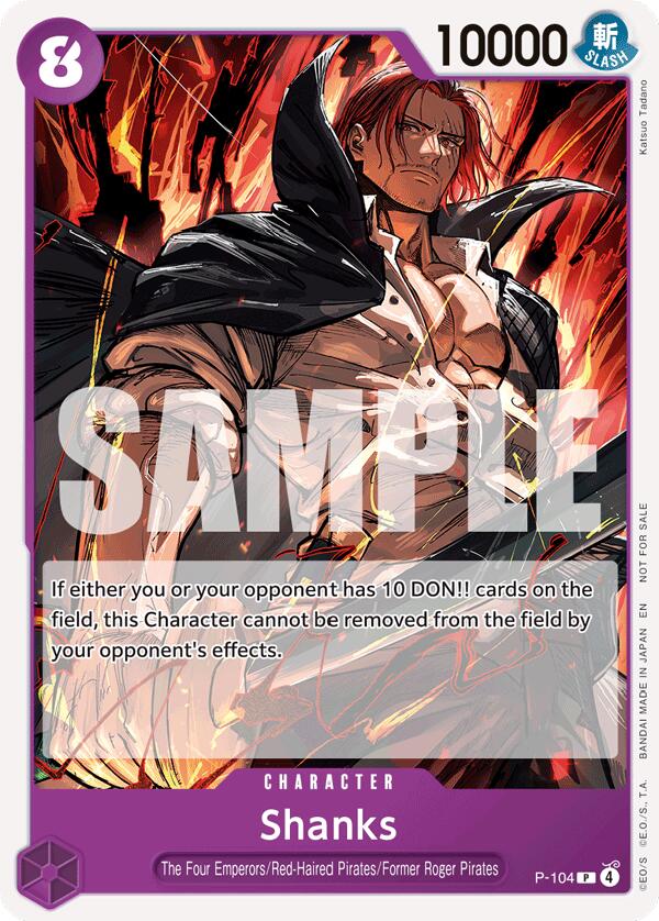 Shanks (Store Tournament 2025 Vol. 4) [One Piece Promotion Cards] | Cards and Coasters CA