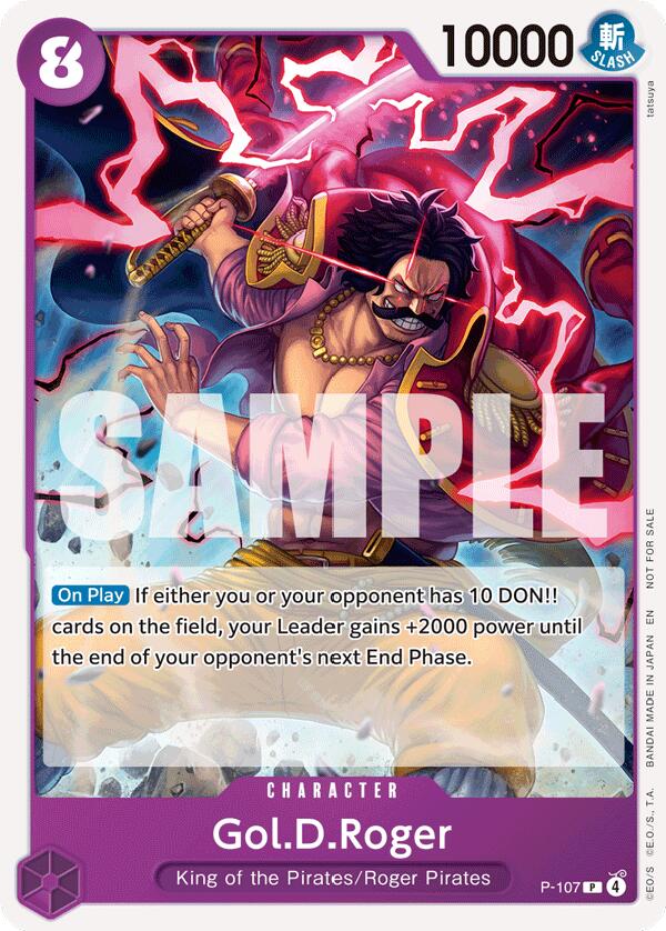Gol.D.Roger (Store Tournament 2025 Vol. 4) [One Piece Promotion Cards] | Cards and Coasters CA