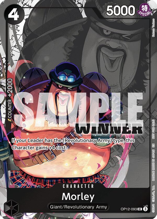 Morley (Winner Pack 2026 Vol. 1) [One Piece Promotion Cards] | Cards and Coasters CA