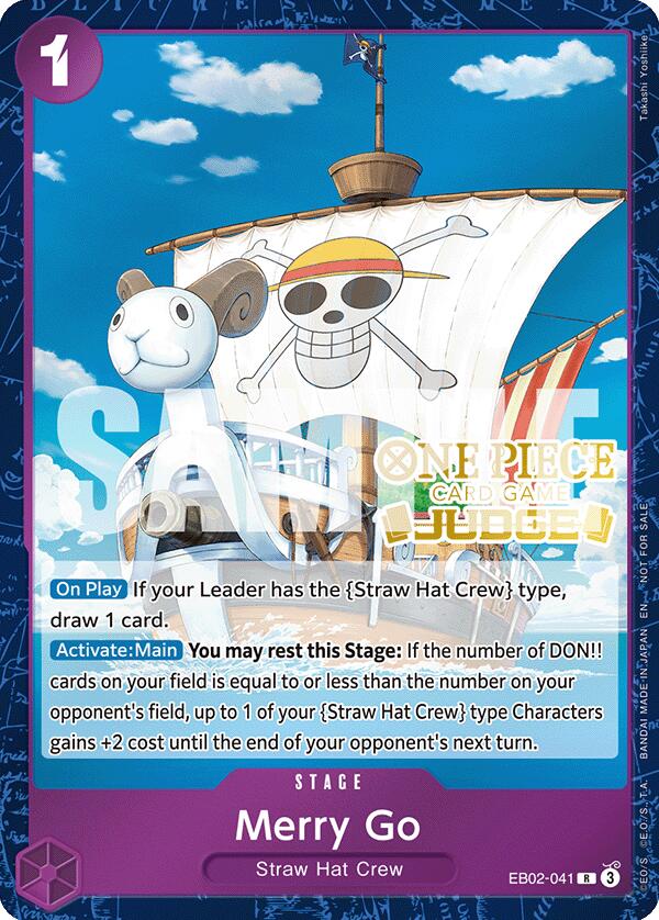 Merry Go (Judge Pack Vol. 7) [One Piece Promotion Cards] | Cards and Coasters CA