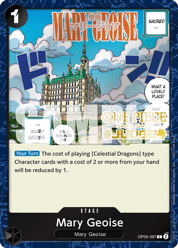 Mary Geoise (Judge Pack Vol. 7) [One Piece Promotion Cards] | Cards and Coasters CA
