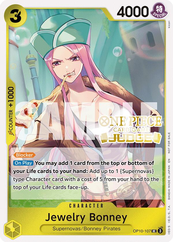 Jewelry Bonney (Judge Pack Vol. 7) [One Piece Promotion Cards] | Cards and Coasters CA