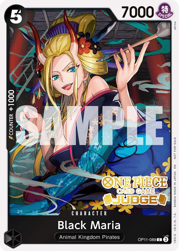 Black Maria (Judge Pack Vol. 7) [One Piece Promotion Cards] | Cards and Coasters CA