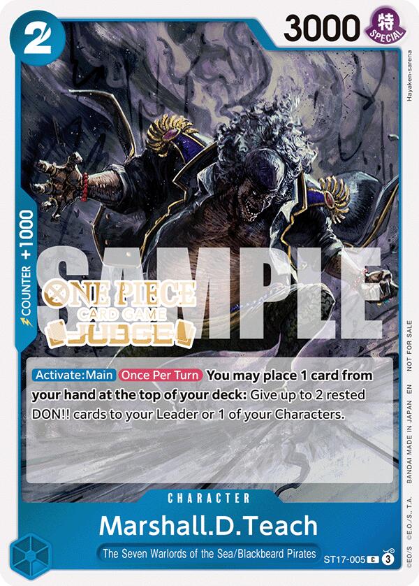 Marshall.D.Teach (Judge Pack Vol. 7) [One Piece Promotion Cards] | Cards and Coasters CA