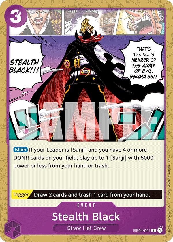 Stealth Black [The Azure Sea's Seven] | Cards and Coasters CA