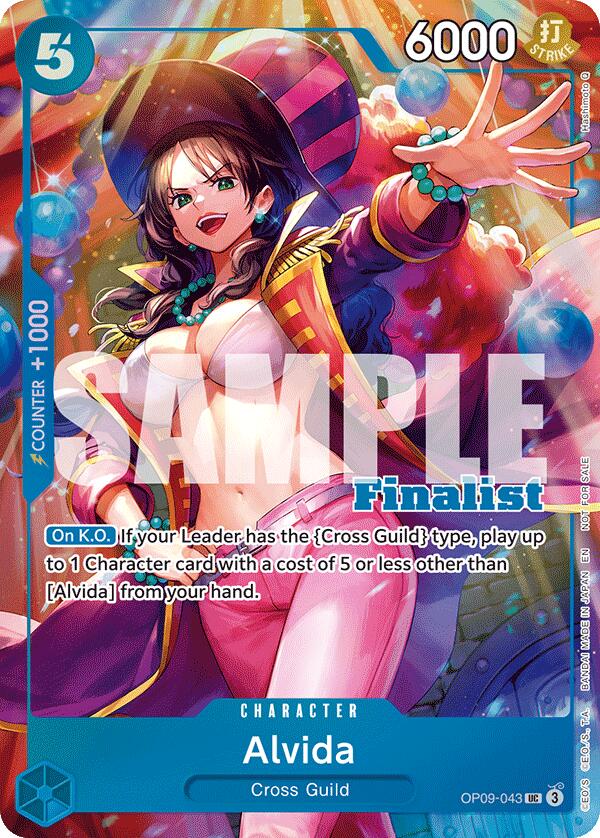 Alvida (CS 25-26 Finalist Card Set 2) [One Piece Promotion Cards] | Cards and Coasters CA
