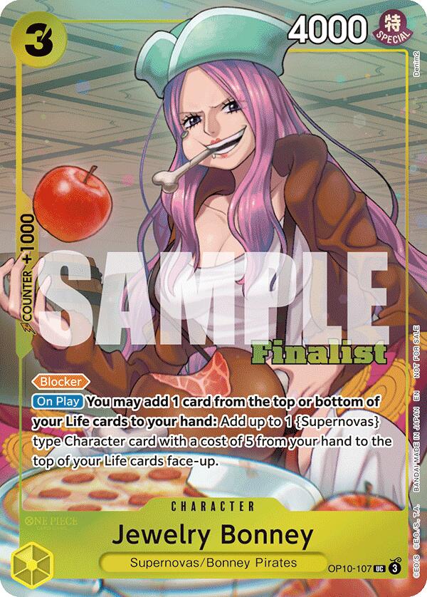 Jewelry Bonney (CS 25-26 Finalist Card Set 2) [One Piece Promotion Cards] | Cards and Coasters CA