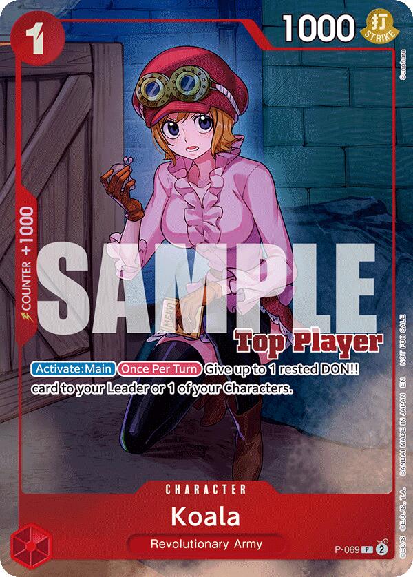 Koala (CS 25-26 Top Player Pack Vol. 2) [One Piece Promotion Cards] | Cards and Coasters CA
