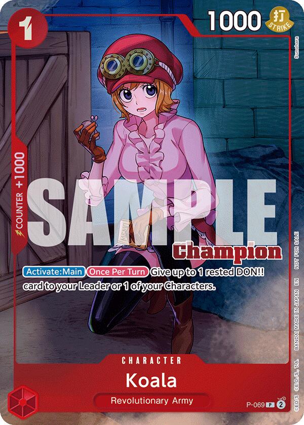 Koala (CS 25-26 Winner Card Set 2) [One Piece Promotion Cards] | Cards and Coasters CA