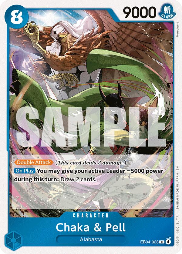 Chaka & Pell [The Azure Sea's Seven] | Cards and Coasters CA