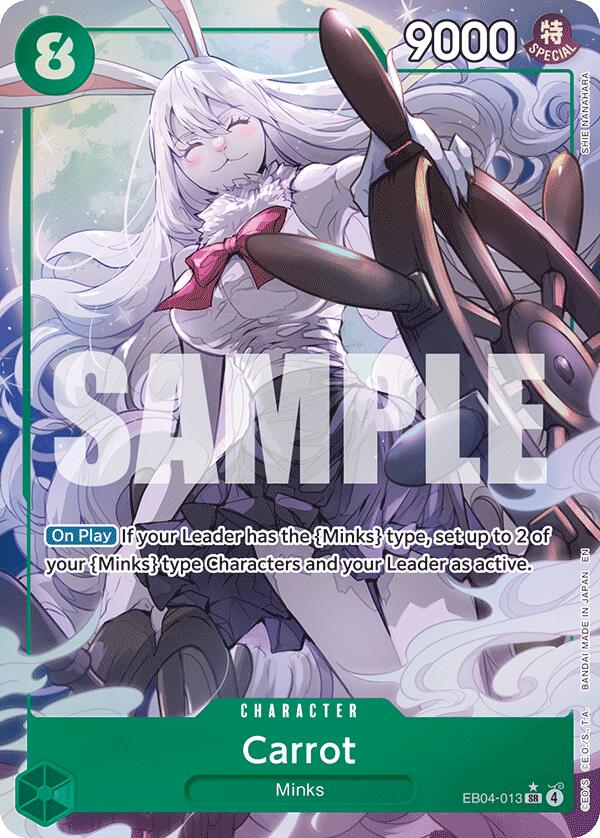 Carrot (Alternate Art) [The Azure Sea's Seven] | Cards and Coasters CA