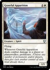 Grateful Apparition [Phyrexia: All Will Be One Commander] | Cards and Coasters CA