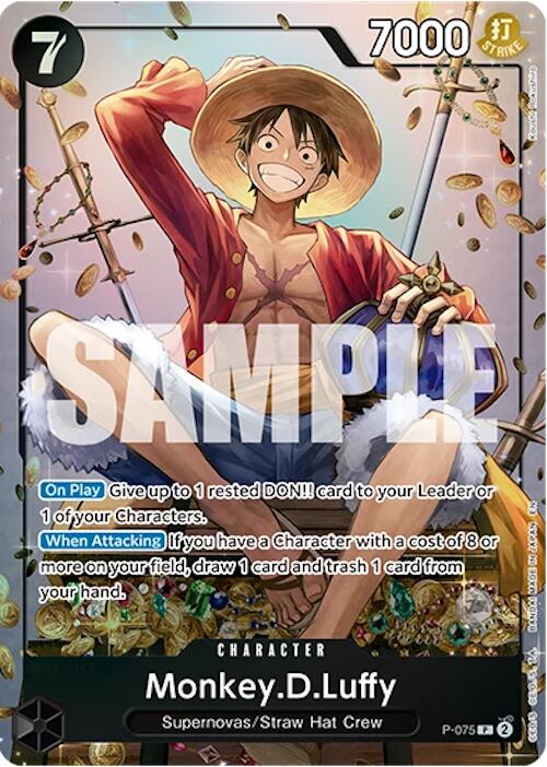 Monkey.D.Luffy (Tin Pack Set Vol. 2) [One Piece Promotion Cards] | Cards and Coasters CA