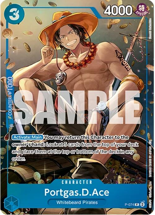Portgas.D.Ace (Tin Pack Set Vol. 2) [One Piece Promotion Cards] | Cards and Coasters CA