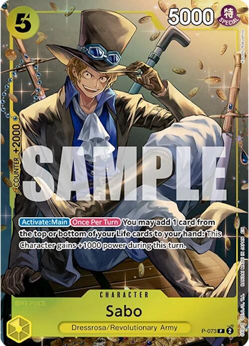Sabo (Tin Pack Set Vol. 2) [One Piece Promotion Cards] | Cards and Coasters CA