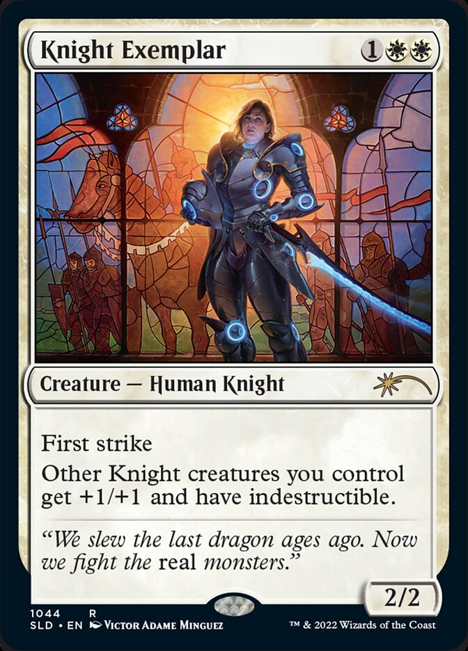Knight Exemplar (1044) [Secret Lair Drop Series] | Cards and Coasters CA