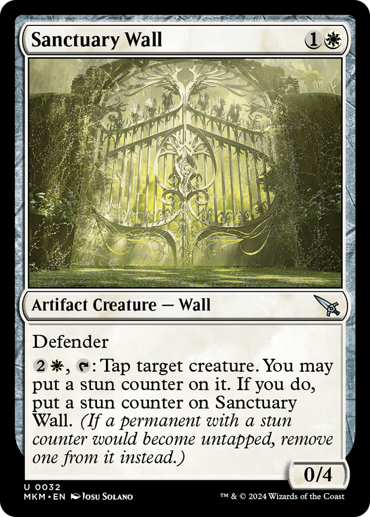 Sanctuary Wall [Murders at Karlov Manor] | Cards and Coasters CA