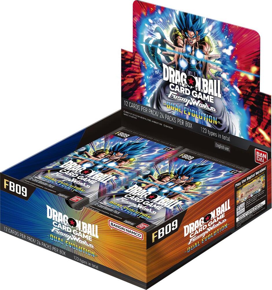 Dragon ball super Fusion world - FB09 Dual Evolution - Booster box | Cards and Coasters CA