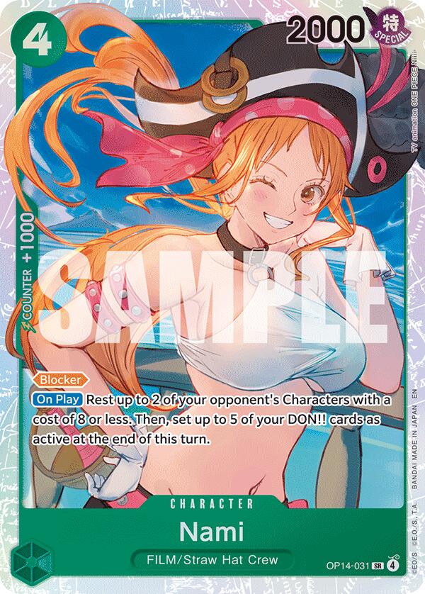 Nami [The Azure Sea's Seven] | Cards and Coasters CA