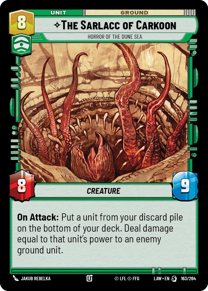 The Sarlacc of Carkoon - Horror of the Dune Sea (163/264) (163/264) [A Lawless Time] | Cards and Coasters CA
