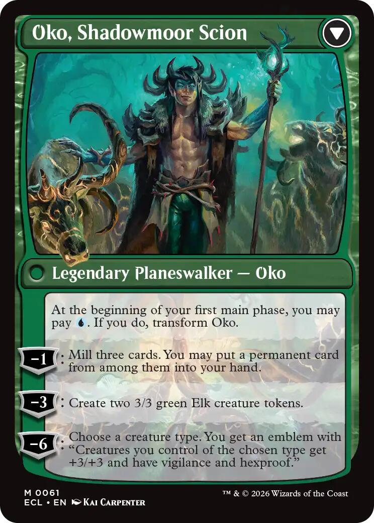 Oko, Lorwyn Liege [Lorwyn Eclipsed] | Cards and Coasters CA